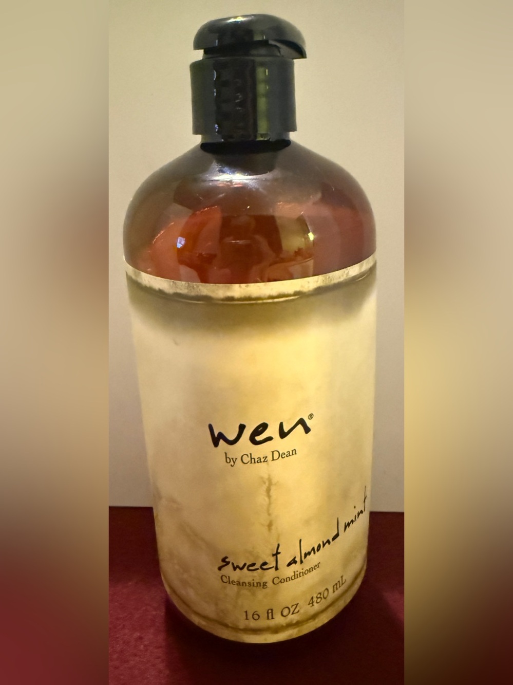 Wen by Chaz Dean Sweet Almond Mint Cleansing Conditioner 16 oz